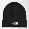 accesorii The North Face copii beanie cu manșetă cu logo box tnf tnf negru 4N84R75